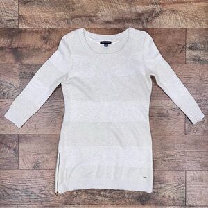 Tommy Hilfiger Side-Zip Crewneck Sweater